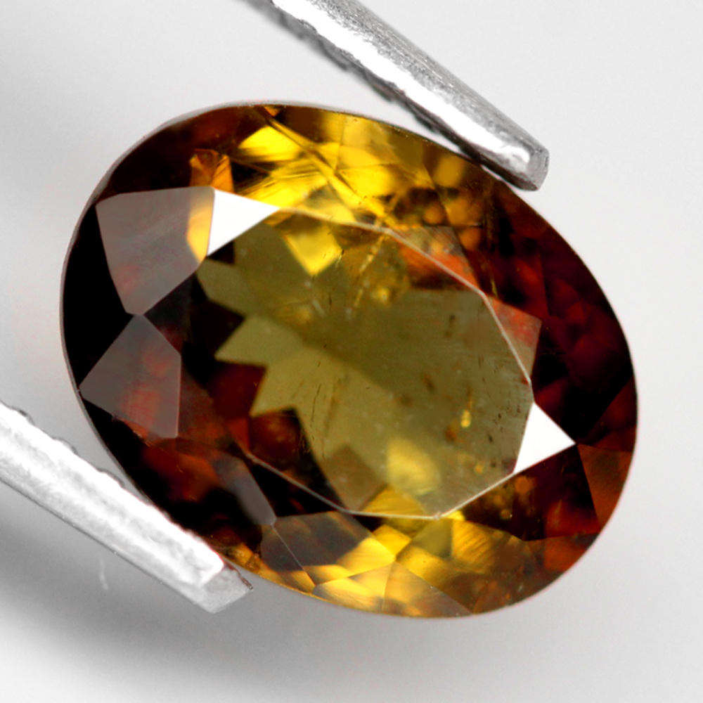 2.12Ct. Tourmaline Golden Yellow Oval Unheated Mozambique Ravishing Gemstone