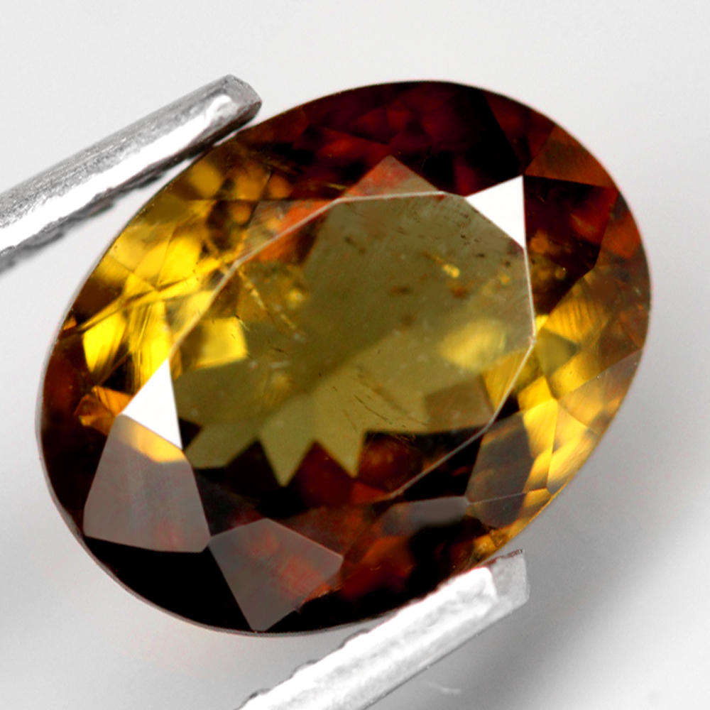 2.12Ct. Tourmaline Golden Yellow Oval Unheated Mozambique Ravishing Gemstone