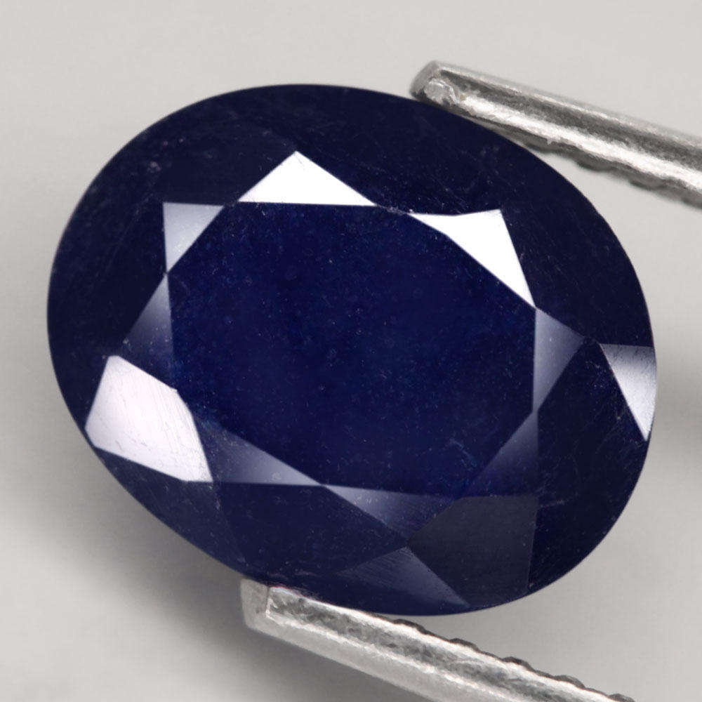 2.20Cts Sapphire Blue Oval Normal Heated  Gem Ravishing Natural Gemstone
