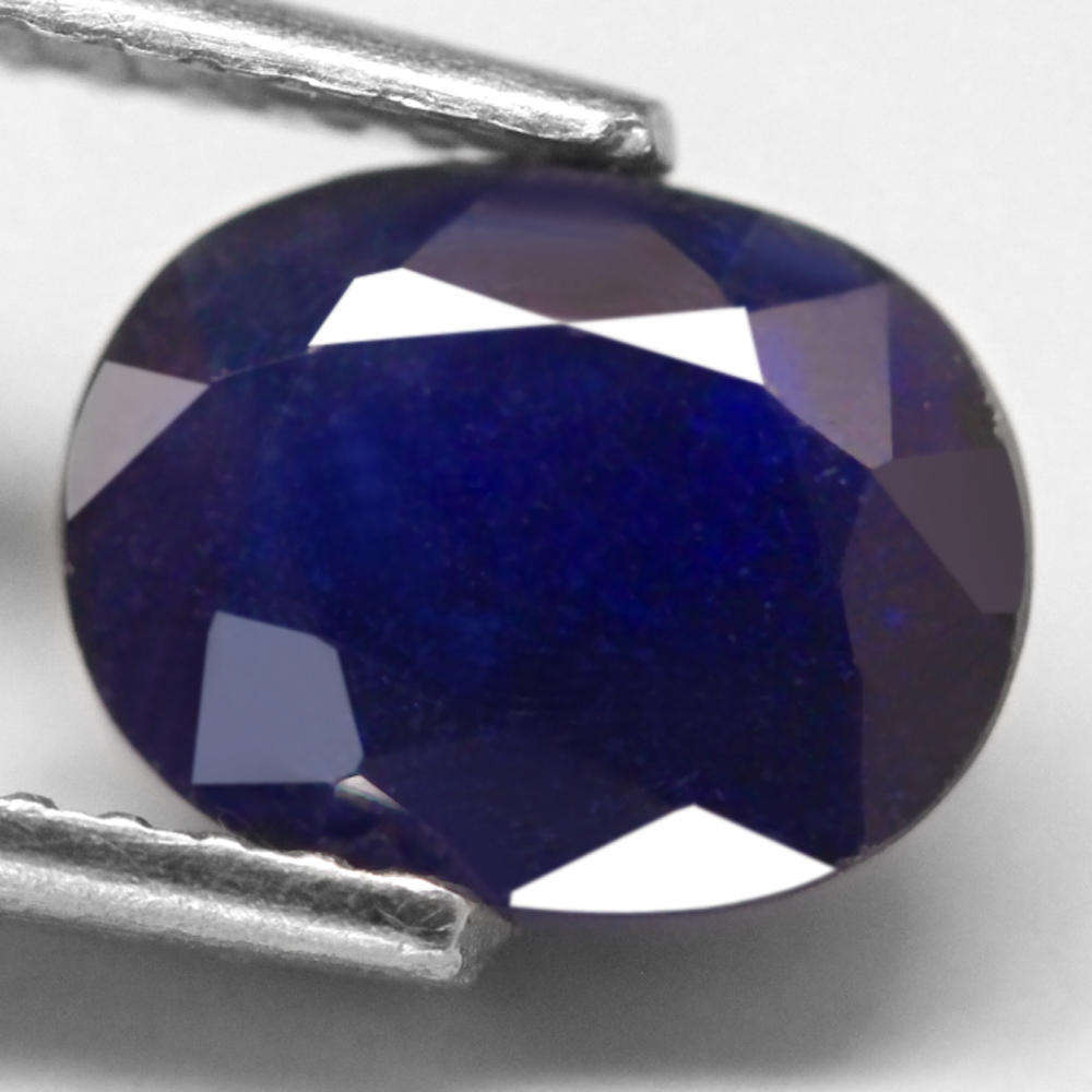 2.48Ct. Sapphire Cornflower Blue Color Oval Facet Normal Heated Natural Gemstone