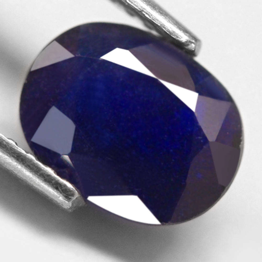 2.48Ct. Sapphire Cornflower Blue Color Oval Facet Normal Heated Natural Gemstone