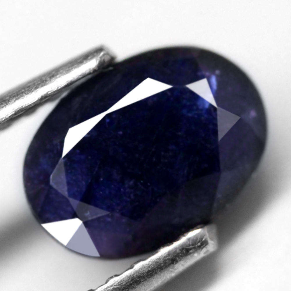 1.40Ct. Sapphire Blue Oval Facet Heated Mozambique Ravishing!Natural Gemstone