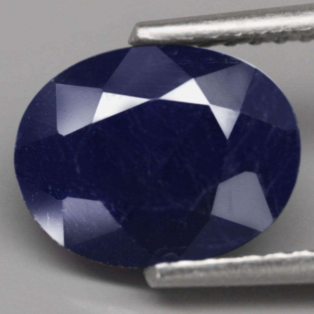2.66Ct. Sapphire Cornflower Blue Color Oval Facet Normal Heated Natural Gemstone
