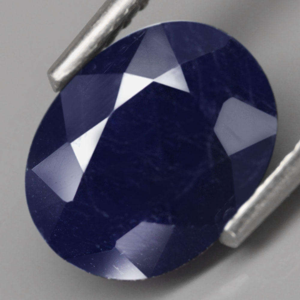 2.66Ct. Sapphire Cornflower Blue Color Oval Facet Normal Heated Natural Gemstone