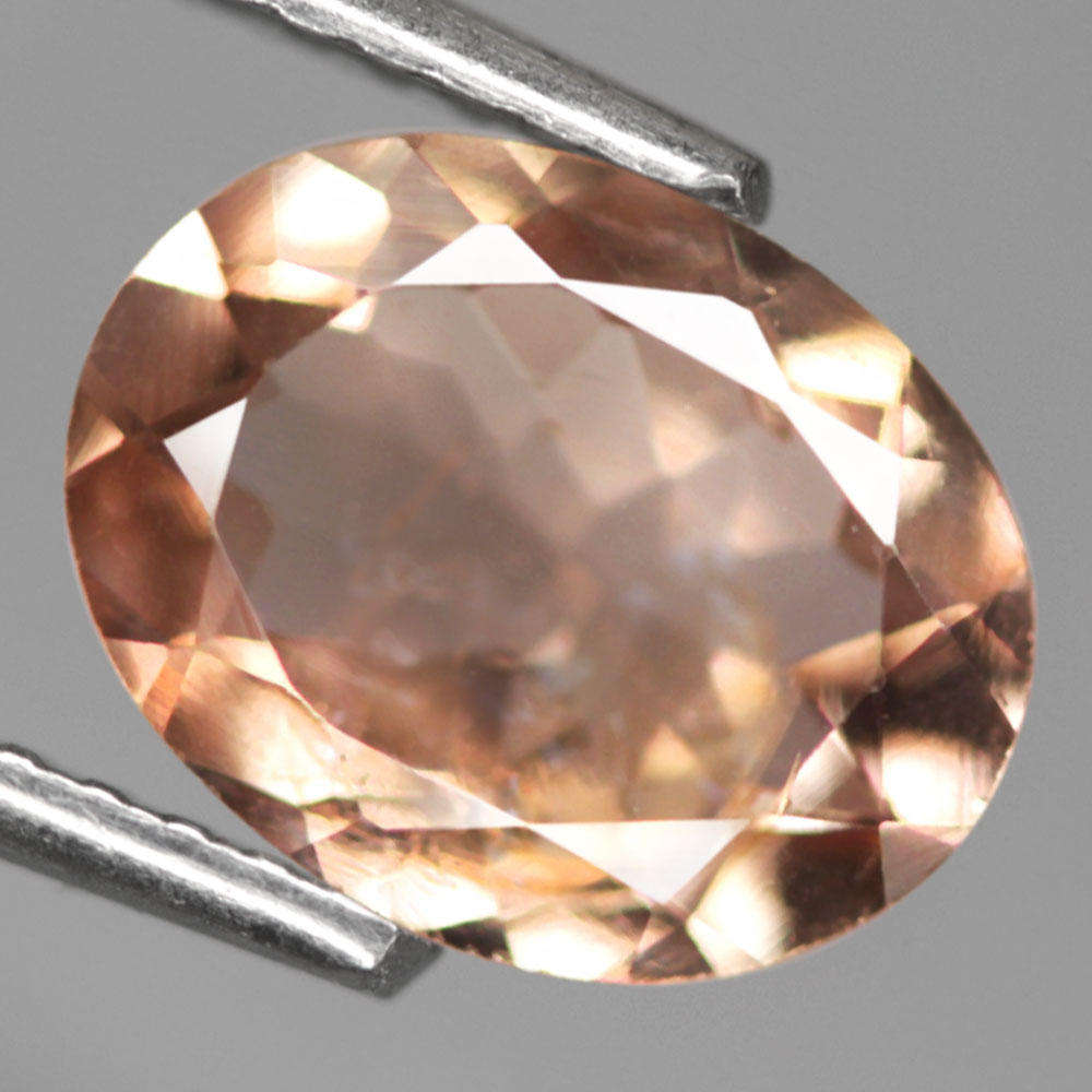 1.33Ct. Tourmaline Orange Oval Unheated Mozambique Ravishing Natural Gemstone