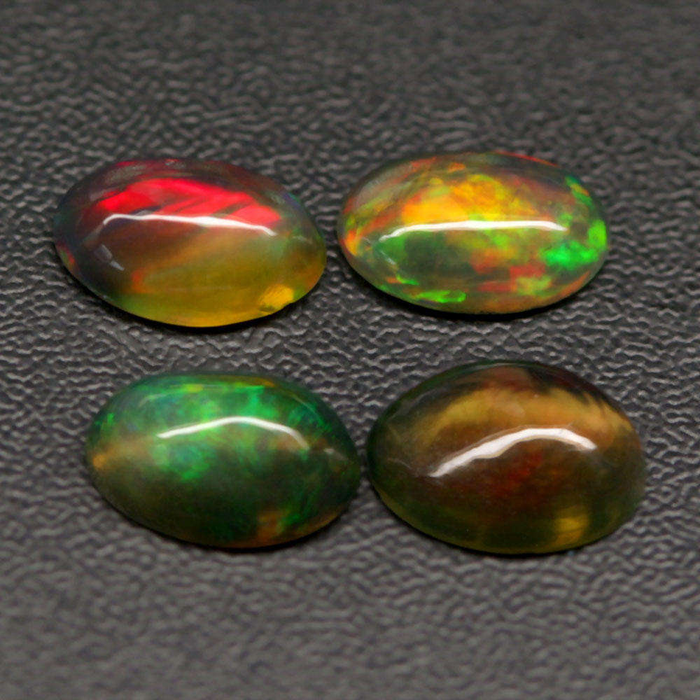 1.24Ct. Opal Rare Top Grade Multi Flash Rainbow Best 3D Pattern Fire! Ethiopian