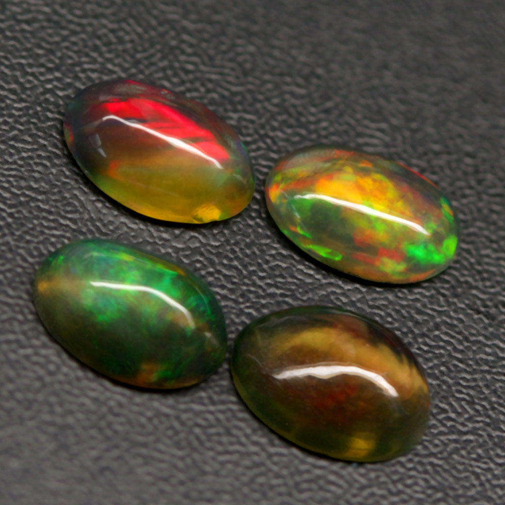 1.24Ct. Opal Rare Top Grade Multi Flash Rainbow Best 3D Pattern Fire! Ethiopian