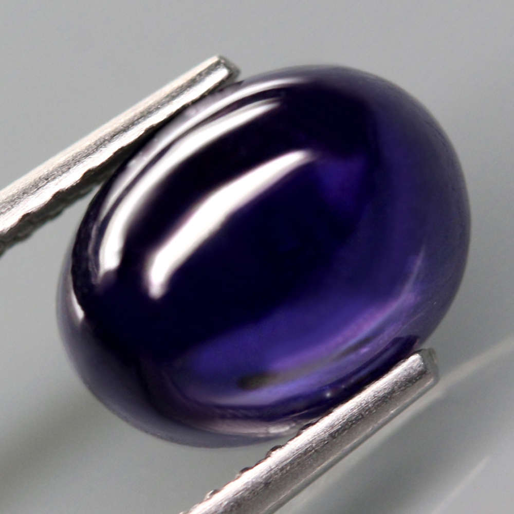 4.42Ct. Sapphire Blue Oval Cabochon  Gem Ravishing Colour! Natural
