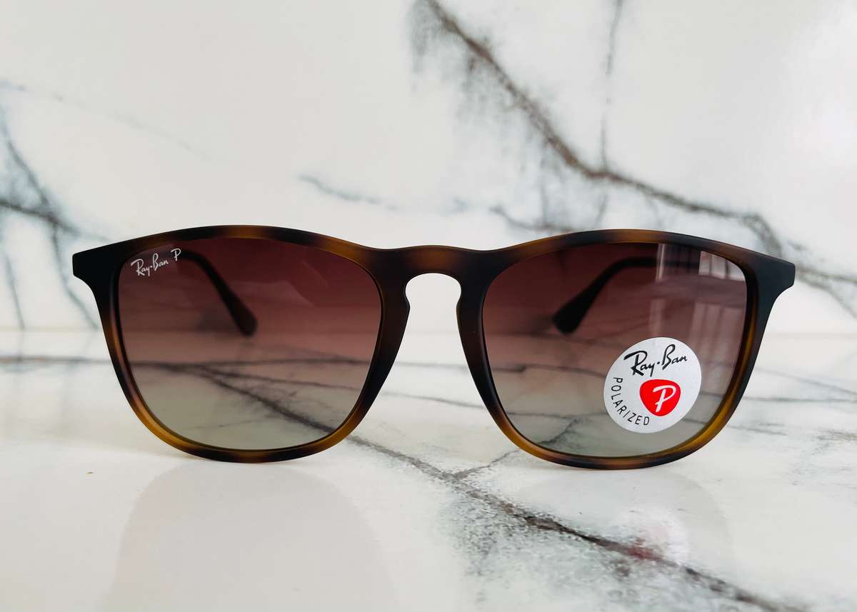 Ray-Ban Original RB4187 Chris  **Polarized** Tortoise/Brown Lens