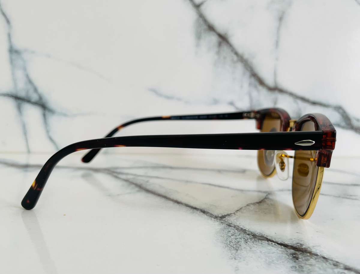 Ray-Ban  Club Classic Sunglasses  RB3016 Tortoise/Brown Lense