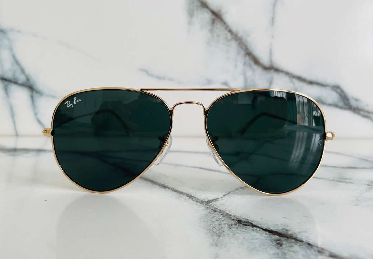 Ray-Ban Classic Aviator Sunglasses  RB3025 Gold/Grey Lense