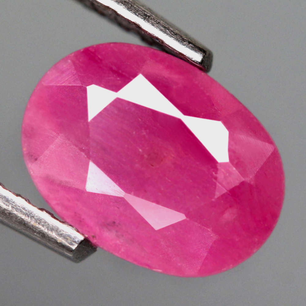 1.27Ct. Ruby Pink Oval **Winza**,Tanzania Precious Gem Ravishing Colour Normal Heated
