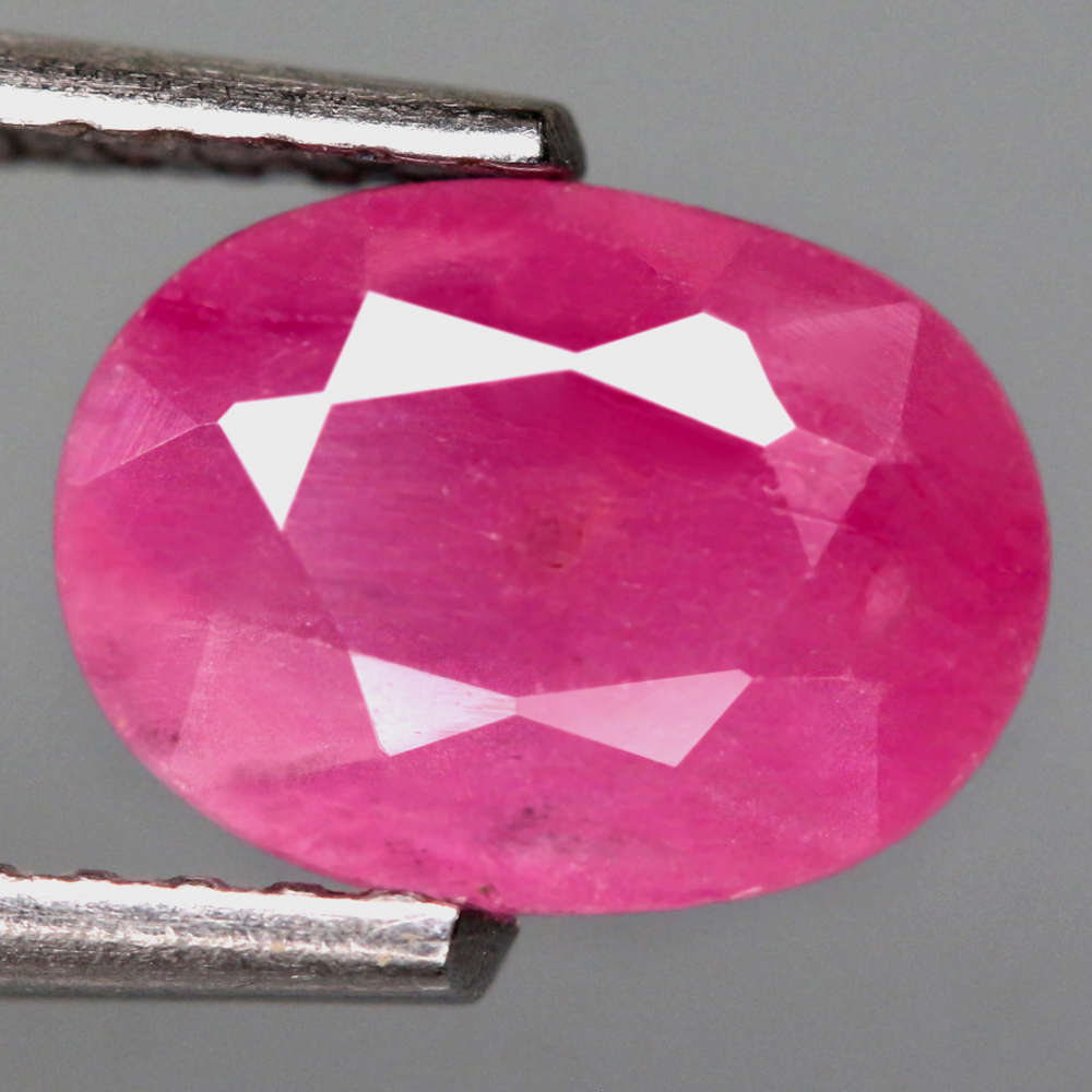 1.27Ct. Ruby Pink Oval **Winza**,Tanzania Precious Gem Ravishing Colour Normal Heated