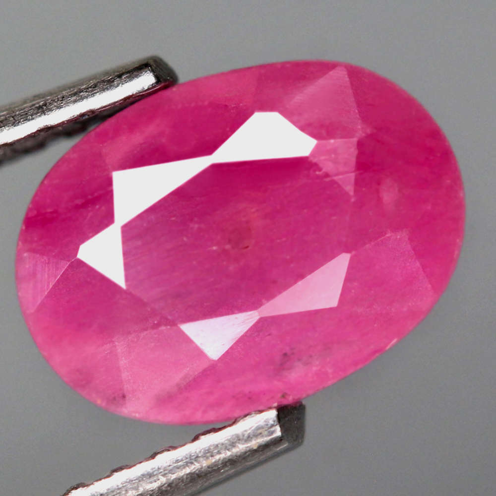 1.27Ct. Ruby Pink Oval **Winza**,Tanzania Precious Gem Ravishing Colour Normal Heated