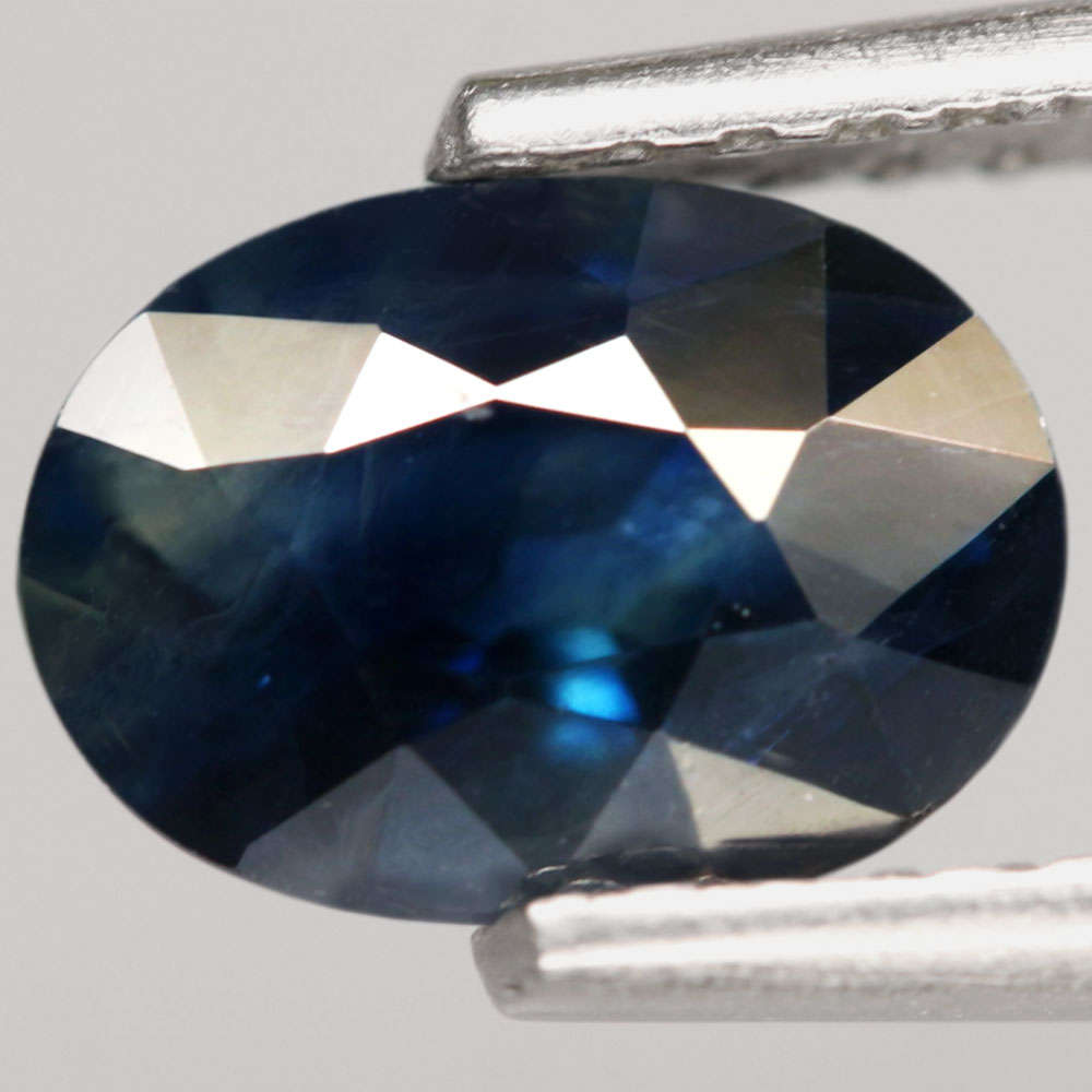 1.11Ct. Sapphire  Blue Oval Shape Australia Gem Ravishing Normal Heated
