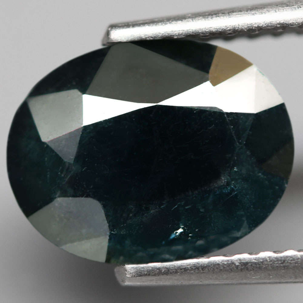 2.14Ct.  Sapphire Blue Oval  Gem Ravishing Color Normal Heated Gemstone