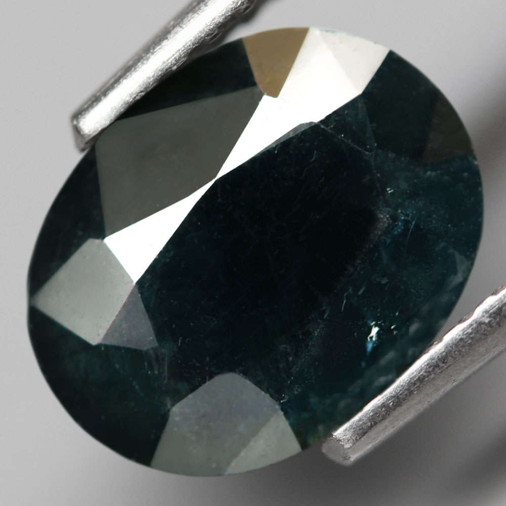 2.14Ct.  Sapphire Blue Oval  Gem Ravishing Color Normal Heated Gemstone