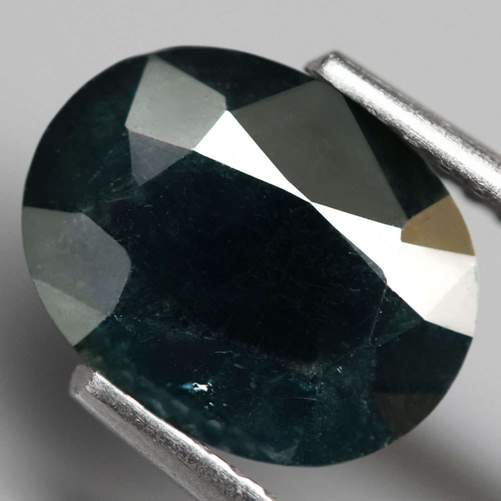 2.14Ct.  Sapphire Blue Oval  Gem Ravishing Color Normal Heated Gemstone