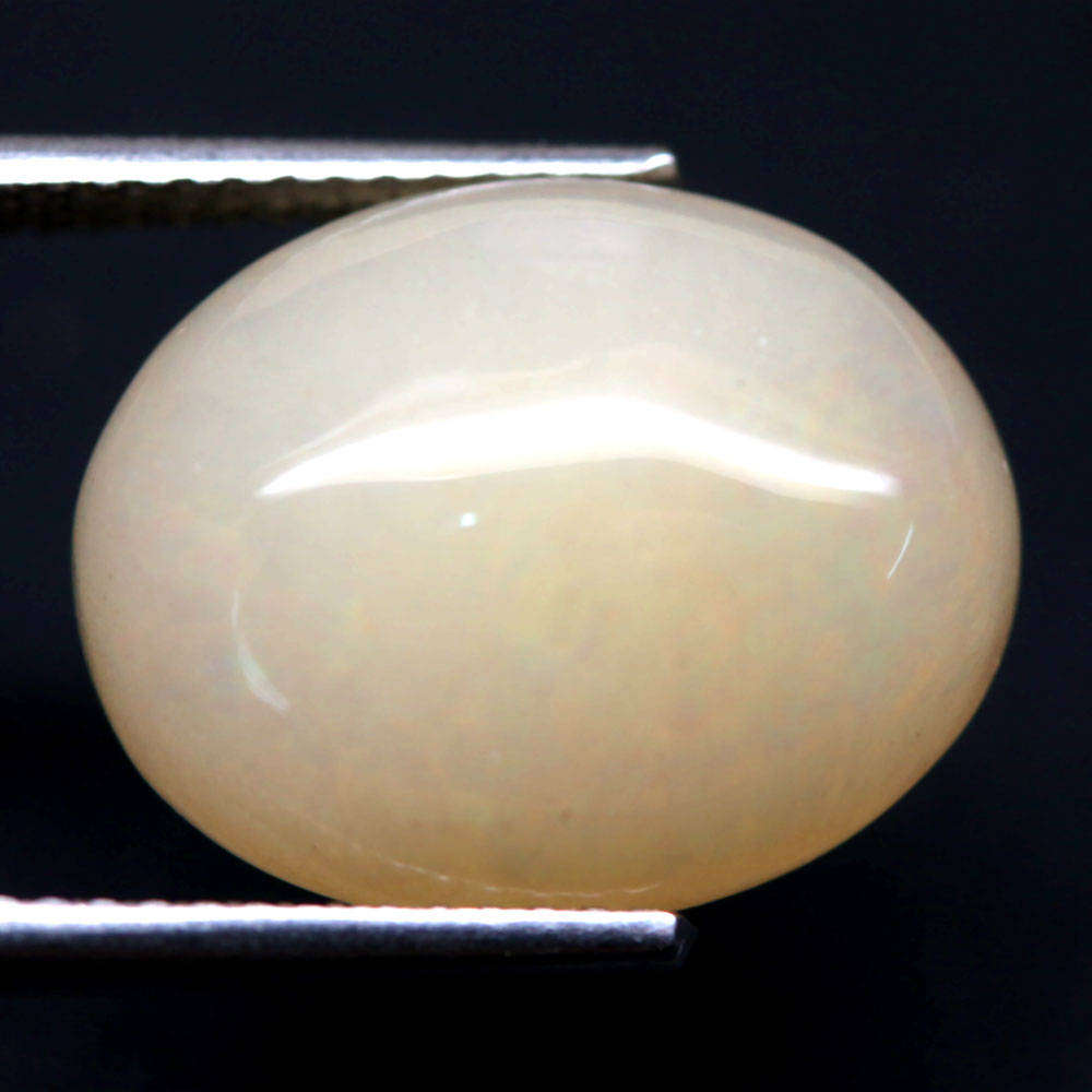 5.85Ct. Opal Cabochon Multi Colors Glittering Rainbow 3D! Ethiopian Natural