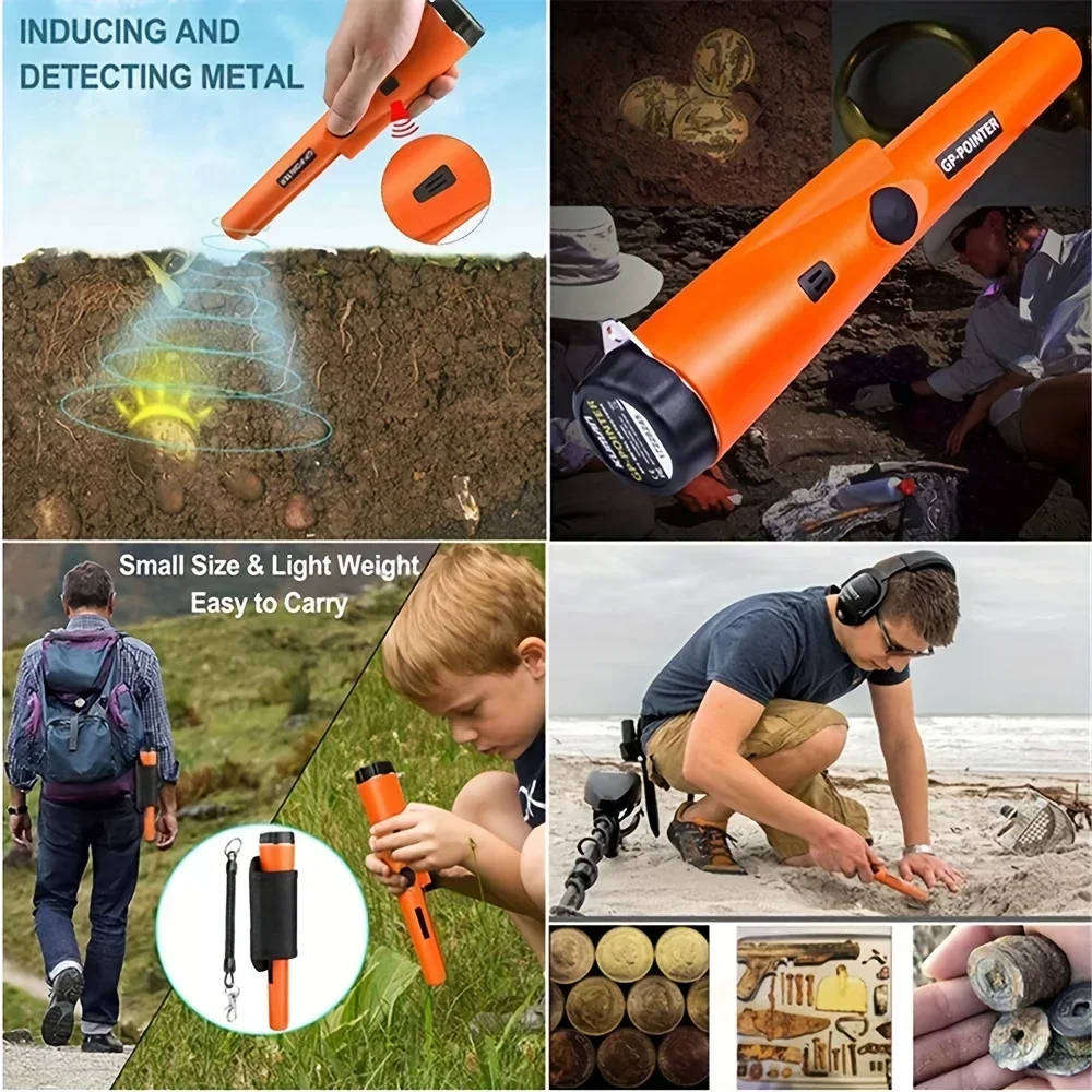 Handheld Metal Detector GP-pointer Pinpointing For Treasure Search Waterproof