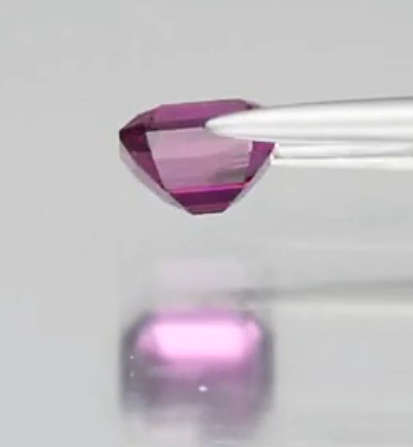 0.91ct Rhodolite Pinkish Purple Garnet Octagon Natural Gemstone