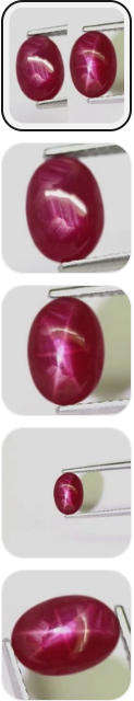 1.01Ct. Ruby Star 6 Ray Top Red  Oval Cabochon Mozambique Amazing!Gemstone