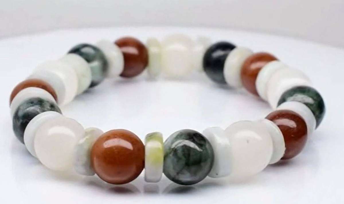 160.23ct Jade Bracelet 2"30pcs Multi Color - Untreated Myanmar Natural