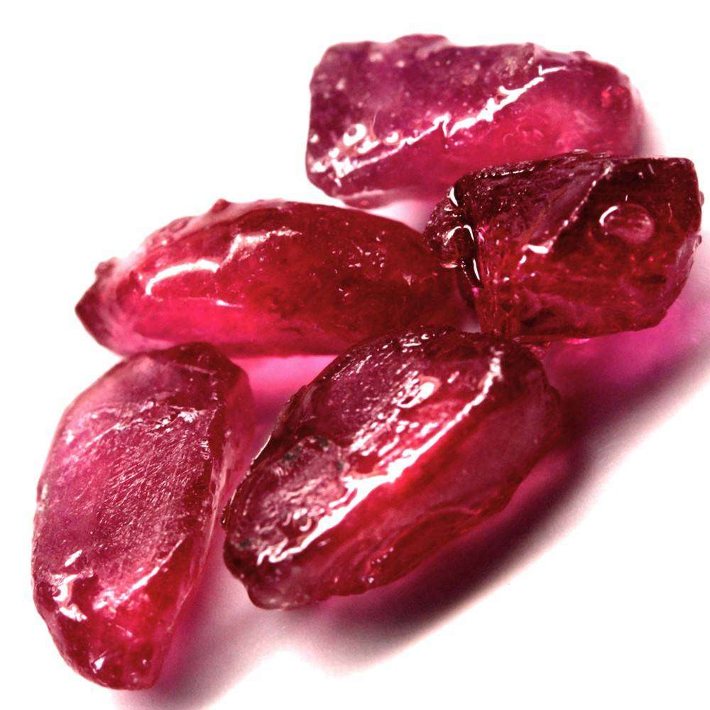 23.11Ct. Ruby Rough Pinkish Red Color Mine Mozambique Sparkling Natural Gemstone