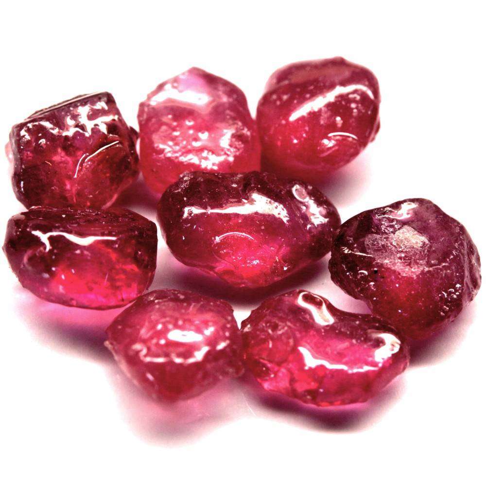 25.72Ct. Ruby Rough Pinkish Red Color Mine Mozambique Sparkling Natural Gemstone
