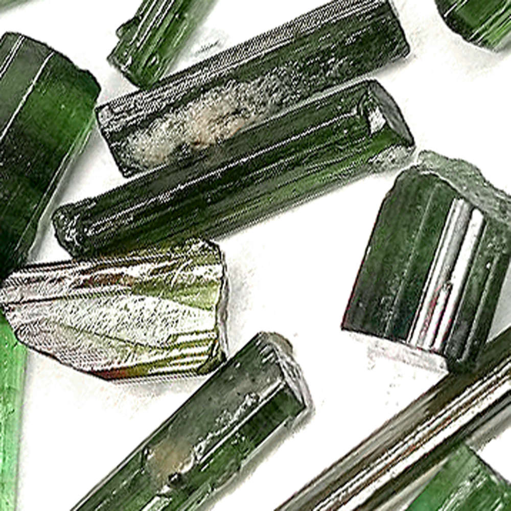 14.85Ct. Tourmaline Green& Watermelon Rough Unheated Nigeria Natural Gemstone