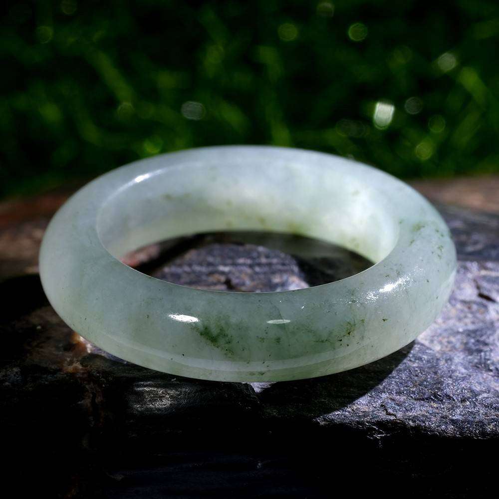 17.50ct Jadeite Glassy Green Ring Untreated, Burmar Gem Ring Size 7.5 US Natural