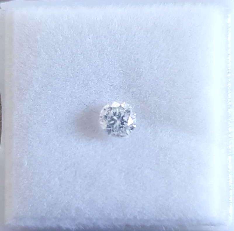 0.31Cts Diamond**Certified**  D/SI1 Natural Loose White Natural