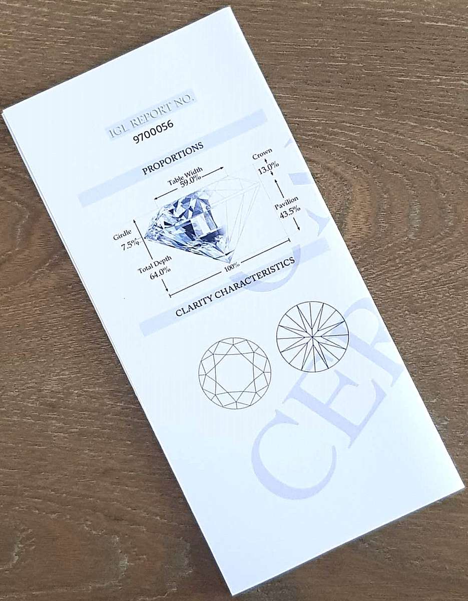 0.31Cts Diamond**Certified**  D/SI1 Natural Loose White Natural