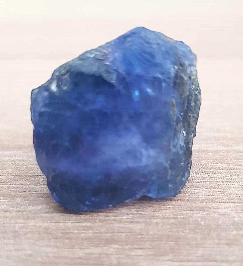 TANZANITE 43.64Cts. NATURAL VIOLET BLUE  ROUGH