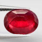3.10Ct.  Ruby Top Red Oval Cut Beautiful Sparkles Color! Natural Gemstone Madagascar