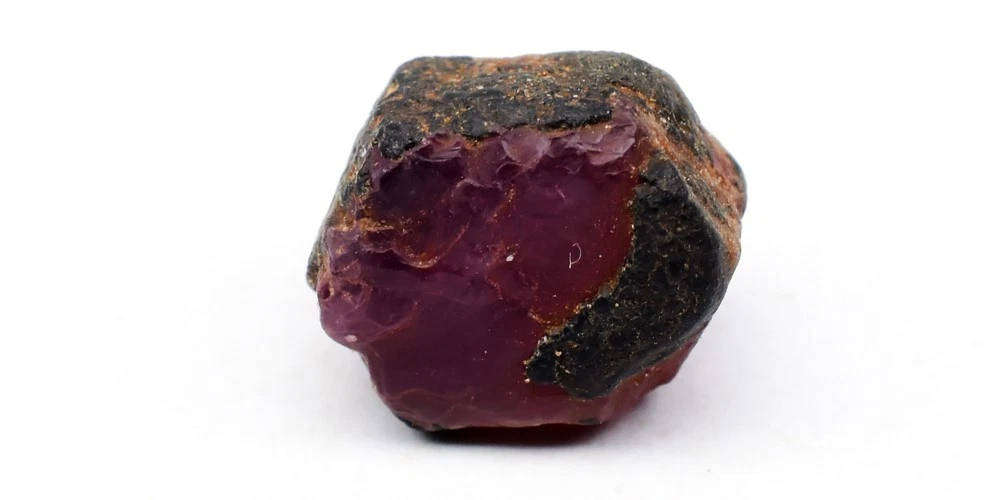 9.20ct Purplish Red Ruby Rough Natural  - Unheated, Mozambique Gemstone