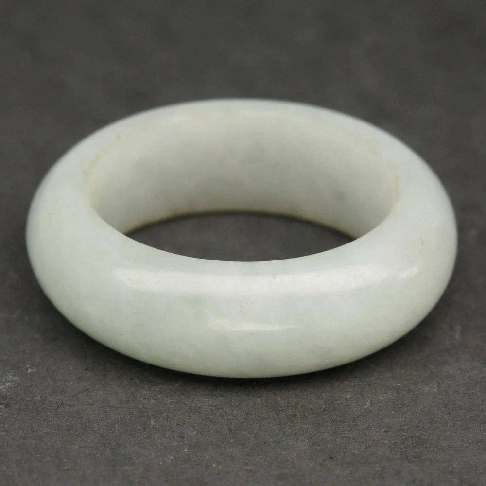 20.90ct  Light Green Jade Ring - Untreated, Burma Ring Size 6.25 US Natural