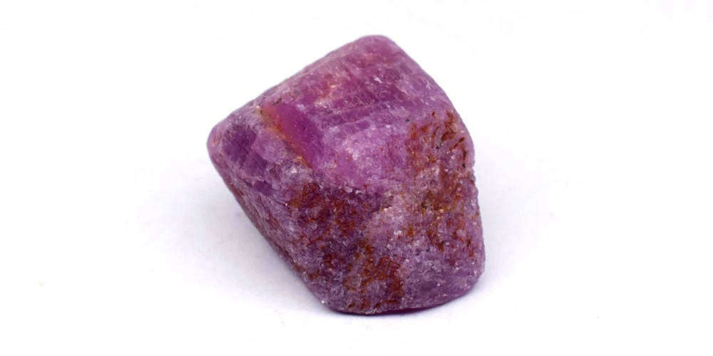 29.42ct  Purplish Red Ruby Rough Natural - Unheated, Madagascar Gemstone