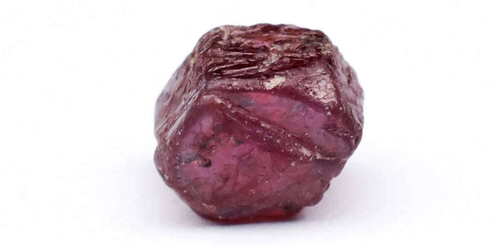 2.81ct Orange Purple Sapphire Rough Natural 7x6.5mm - Unheated Madagascar Gem