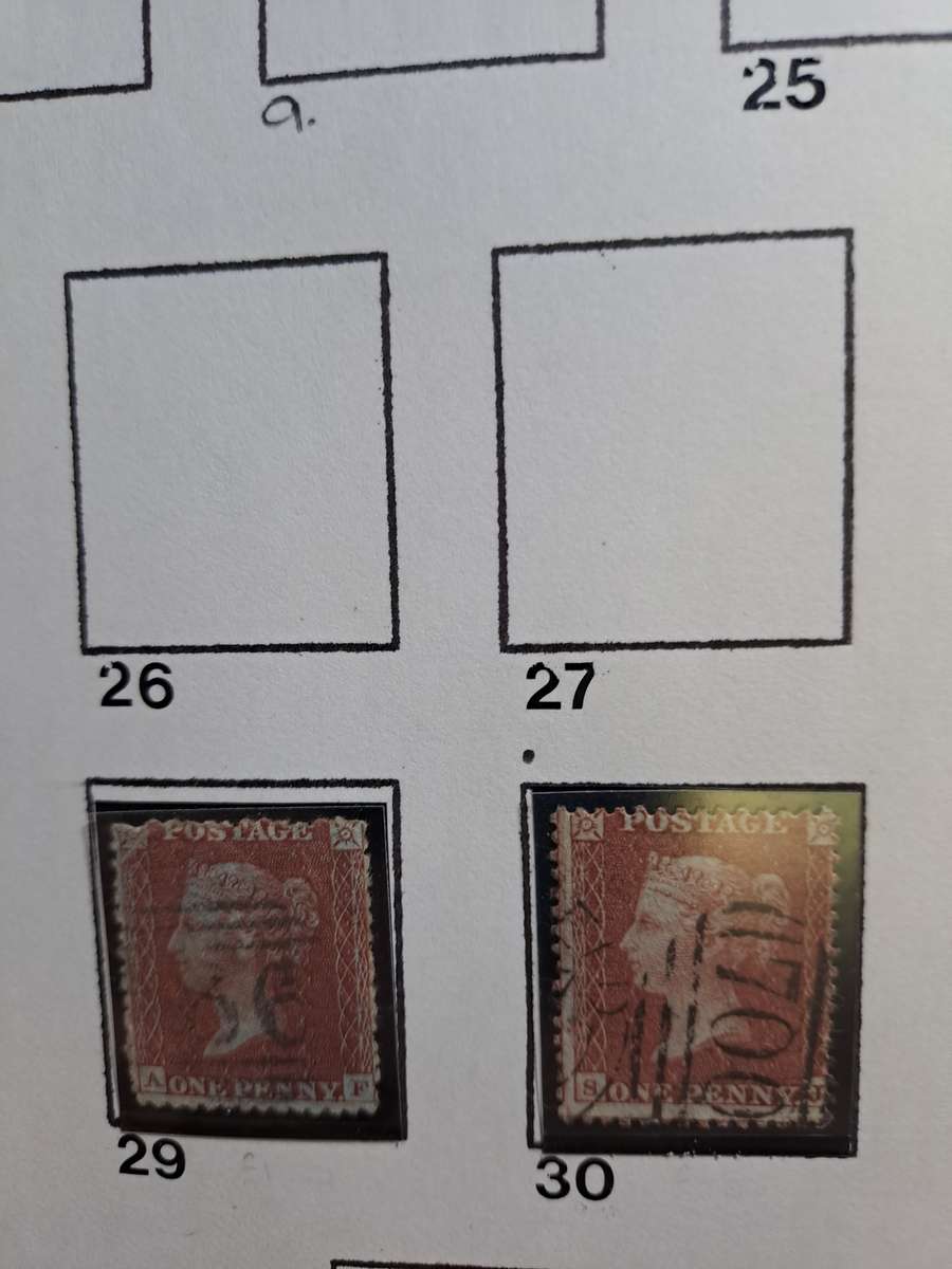Queen Victoria - 7 Stamps (17-34) -  Clearance sale