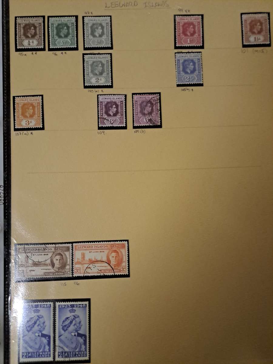 Leeward Islands - 47 stamps - Clearance sale