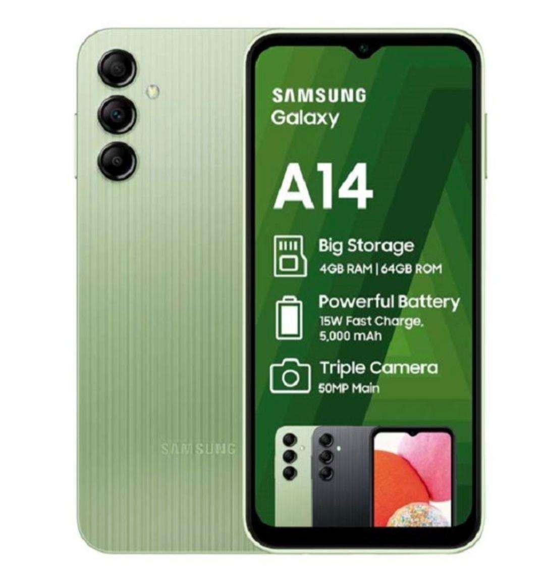 Samsung Galaxy A14 64GB LTE Dual Sim - Light Green