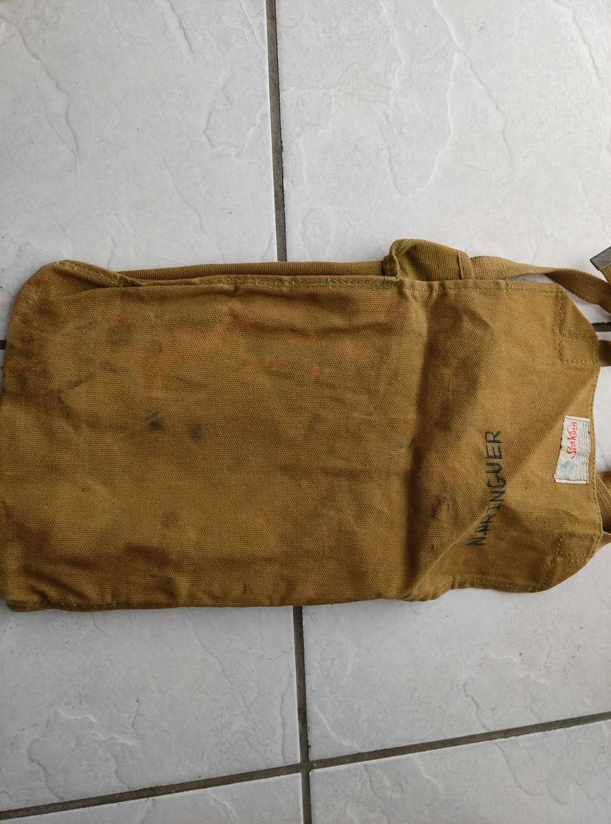 vintage Sea King military style bag