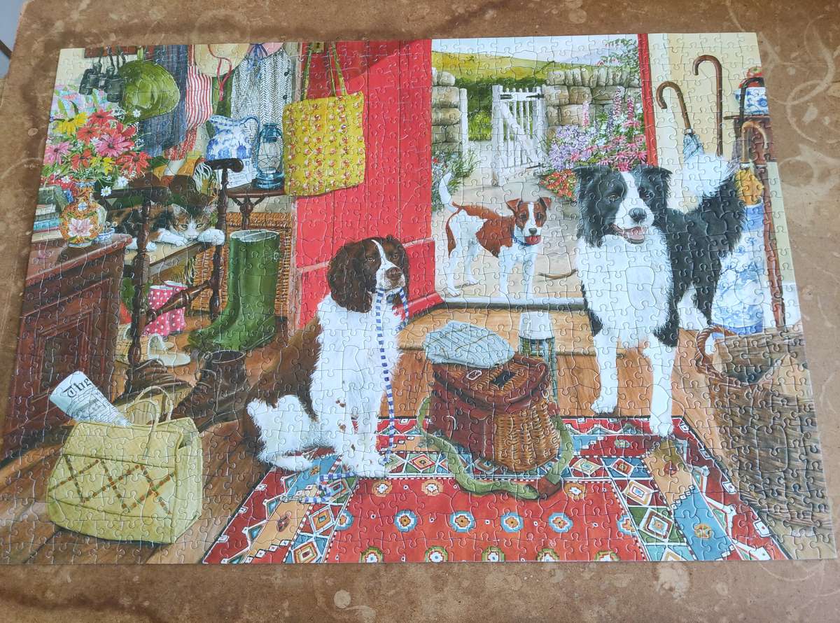 WALKIES DOG PUZZLE 1000