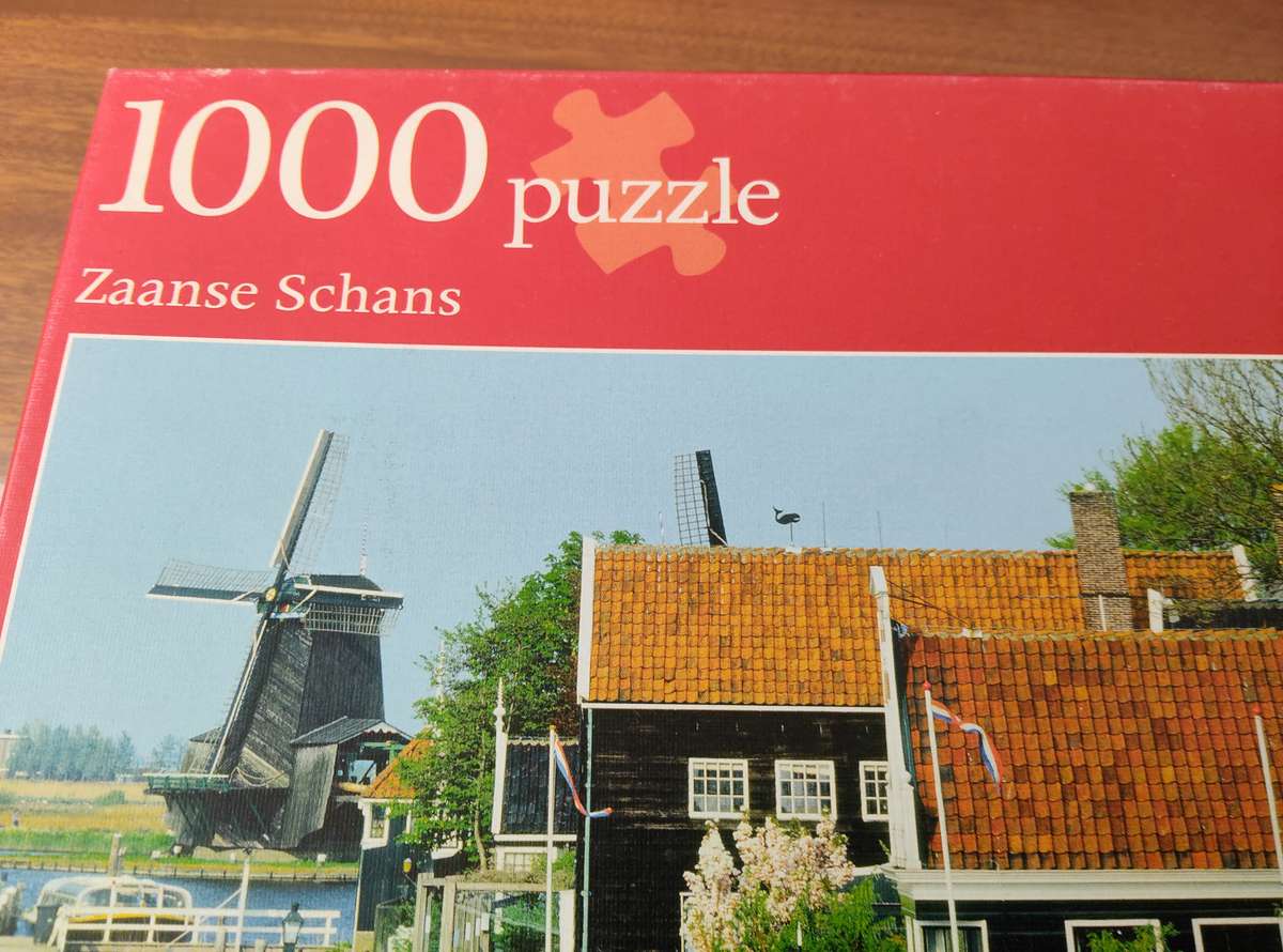 DUTCH RIVER SIDE ZAANSE SCHANS PUZZLE 1000 PIECES