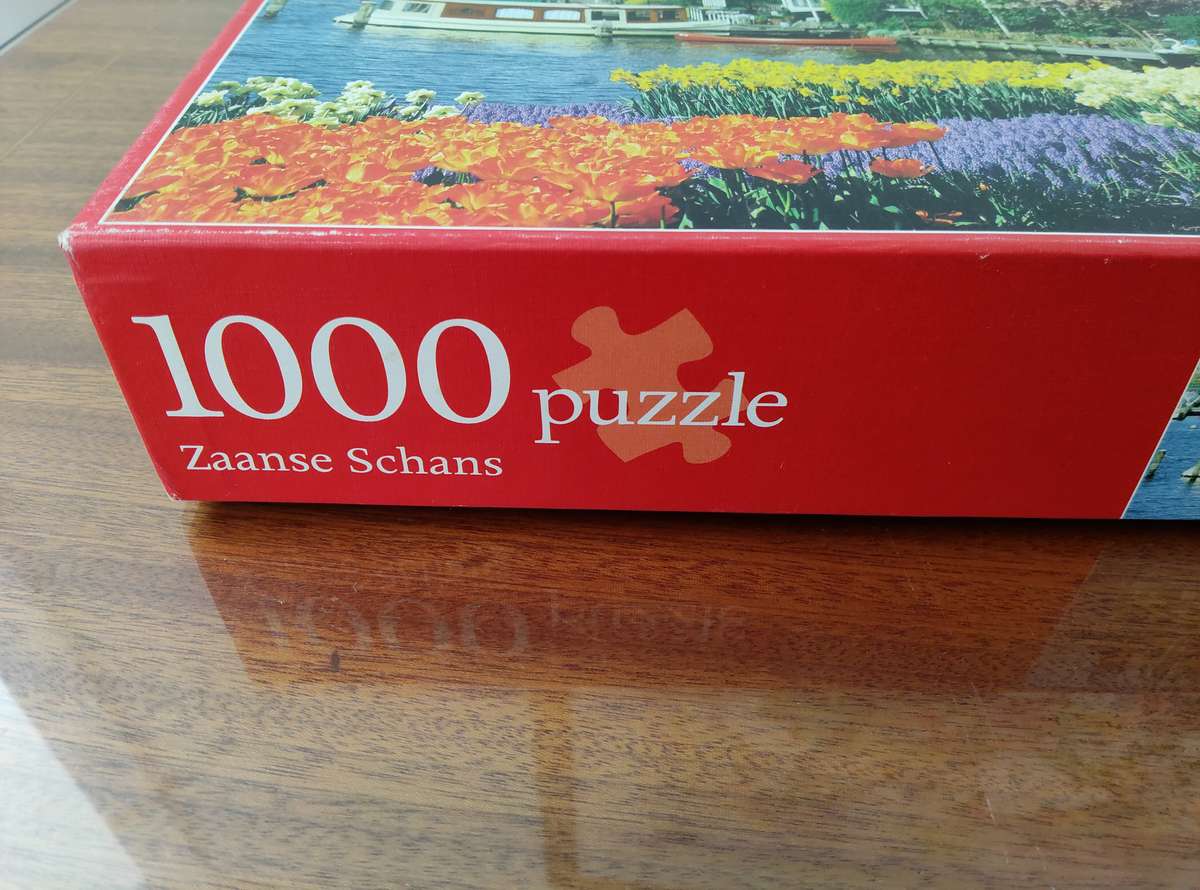 DUTCH RIVER SIDE ZAANSE SCHANS PUZZLE 1000 PIECES