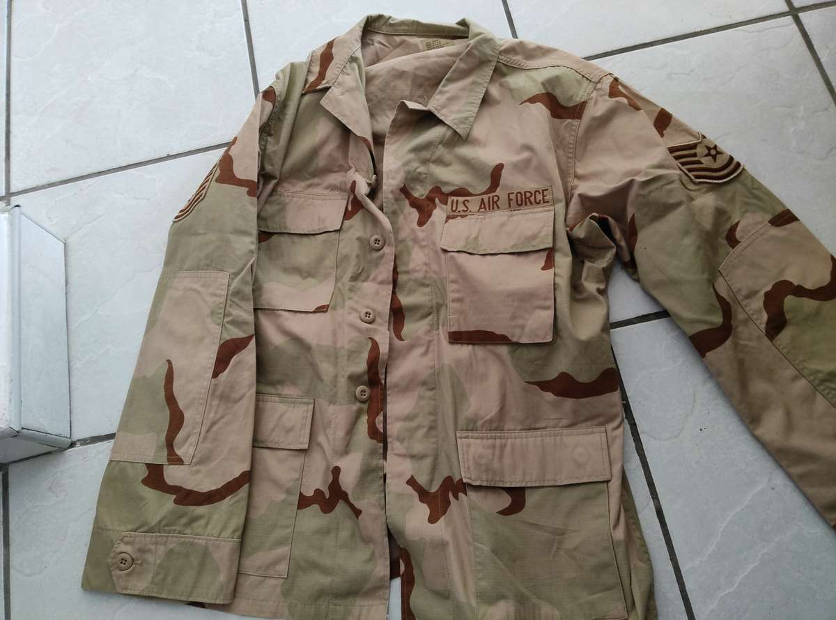 US AIR FORCE DESSERT CAMO JACKET SIZE CHEST 41-45