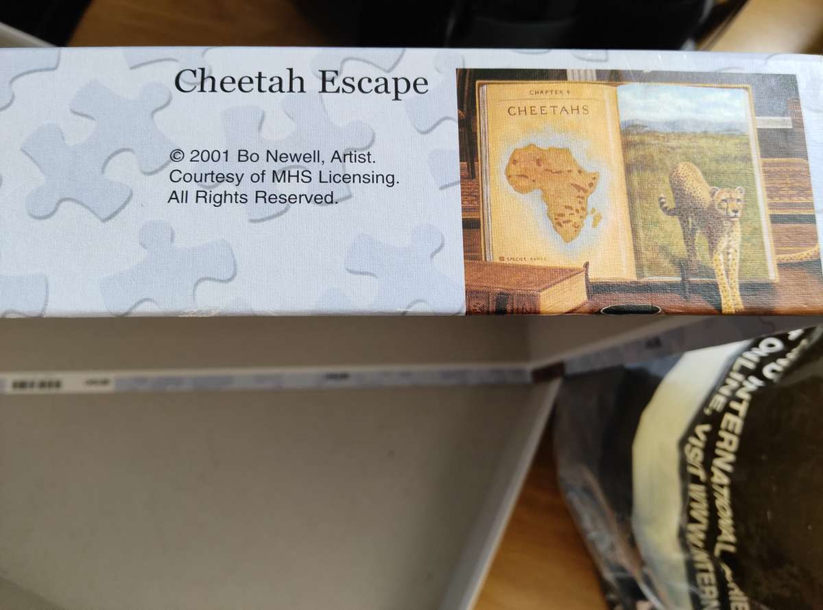 Puzzles Cheetah Escape