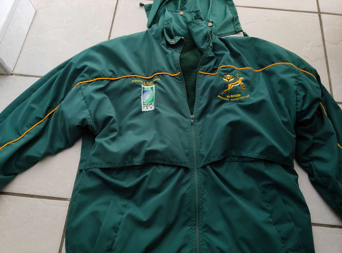 VINTAGE WORLD CUP SPRINGBOK 1995  COLD WEATHER JACKET