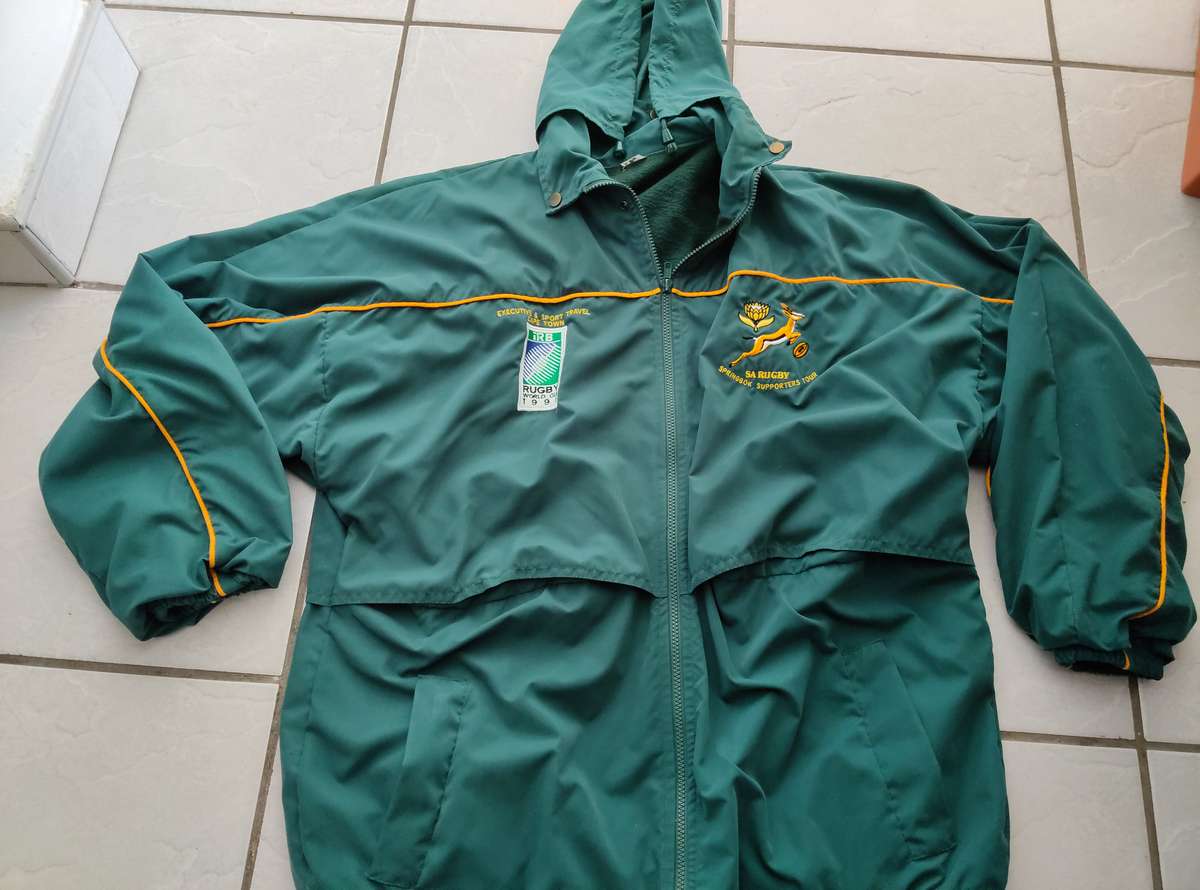 VINTAGE WORLD CUP SPRINGBOK 1995  COLD WEATHER JACKET